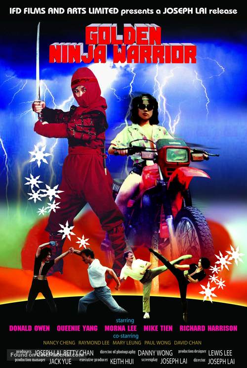 Golden Ninja Warrior - Movie Poster