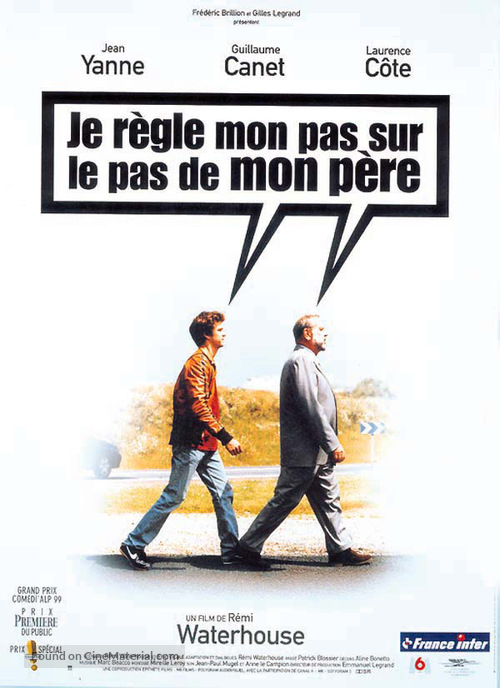 Je r&egrave;gle mon pas sur le pas de mon p&egrave;re - French poster