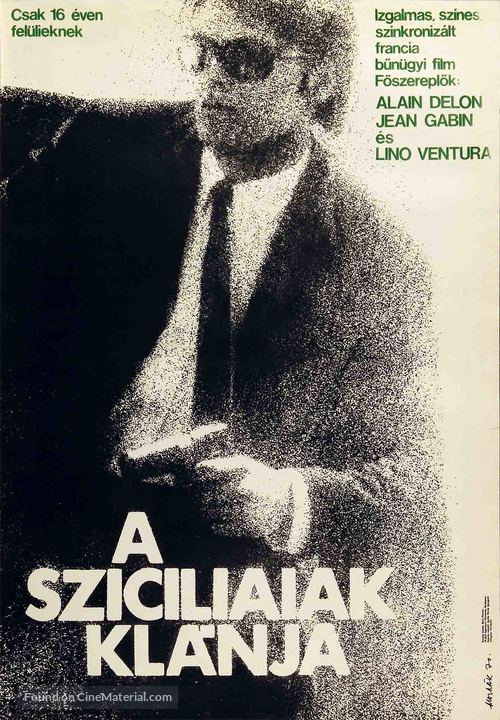 Le clan des Siciliens - Hungarian Movie Poster