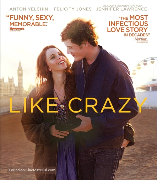 Like Crazy - Blu-Ray movie cover