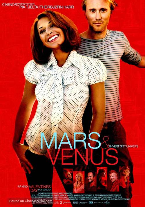 Mars &amp; Venus - Norwegian Movie Poster