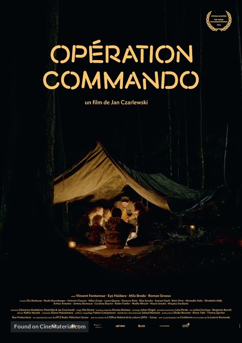 Op&eacute;ration Commando - Swiss Movie Poster