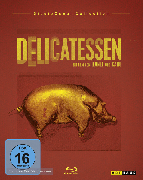 Delicatessen - German Movie Cover