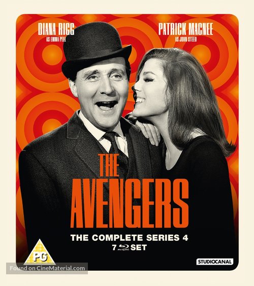 &quot;The Avengers&quot; - British Blu-Ray movie cover