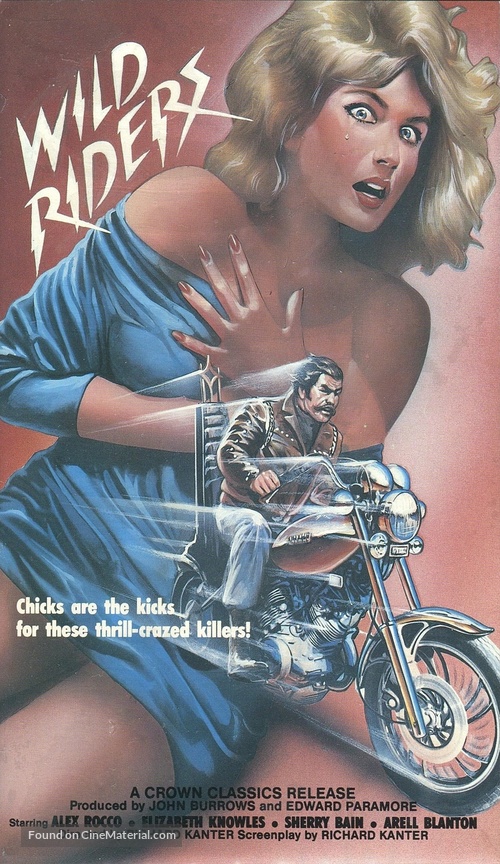 Wild Riders - VHS movie cover