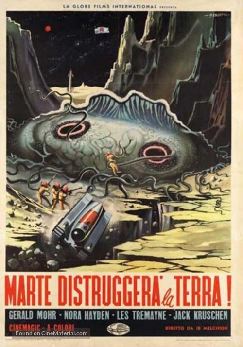 The Angry Red Planet - Italian Movie Poster