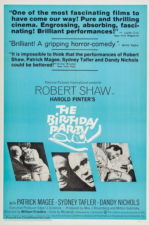 The Birthday Party - Movie Poster