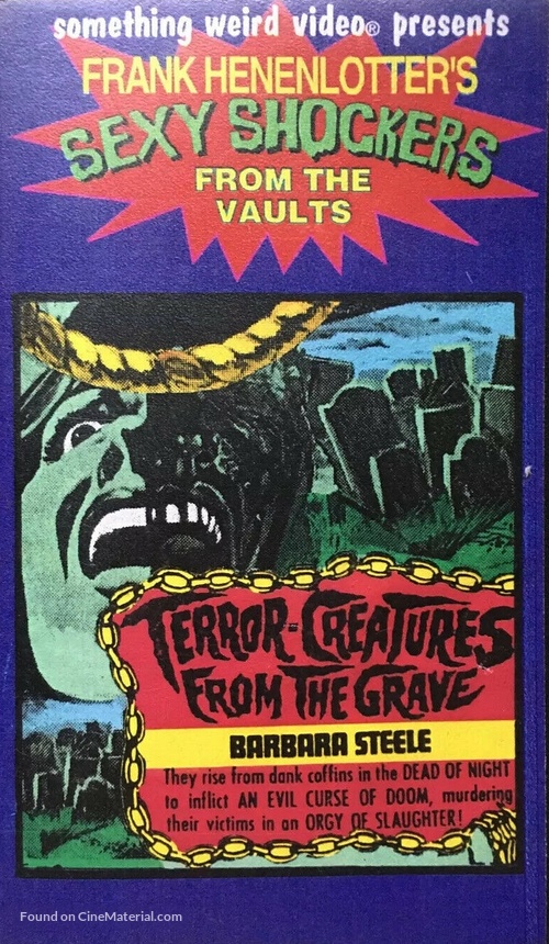 5 tombe per un medium - VHS movie cover