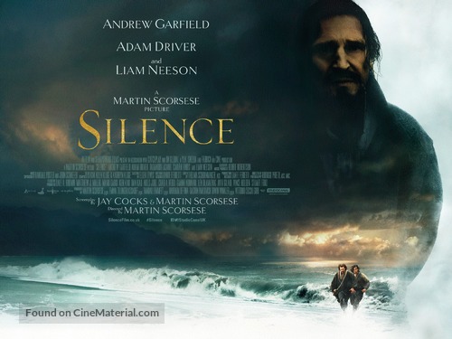 Silence - British Movie Poster