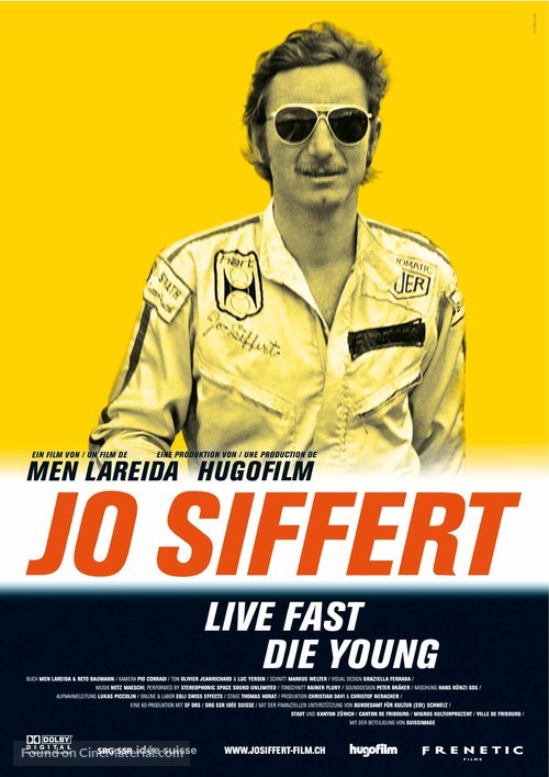 Jo Siffert: Live Fast - Die Young - Swiss Movie Poster