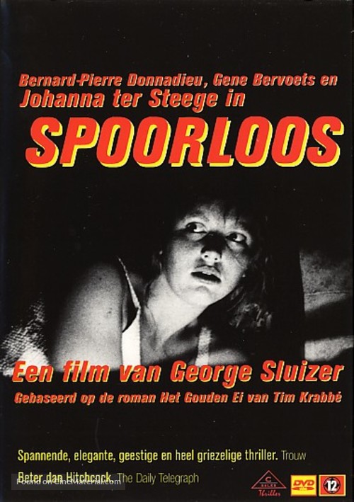 Spoorloos - Dutch DVD movie cover