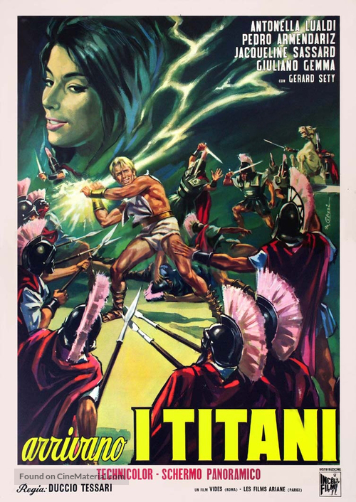 Arrivano i titani - Italian Movie Poster