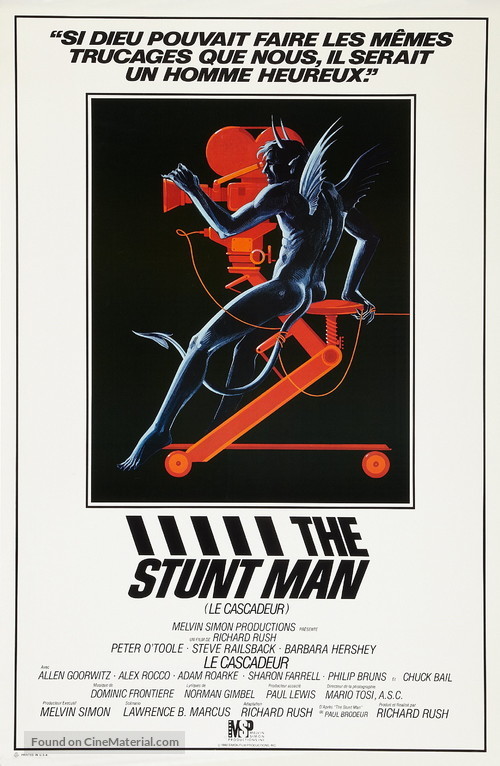 The Stunt Man - Canadian Movie Poster