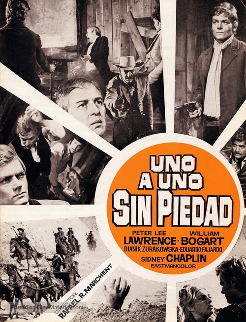 Uno a uno sin piedad - Spanish poster