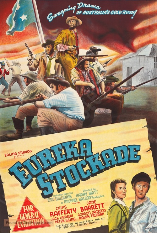 Eureka Stockade - British Movie Poster