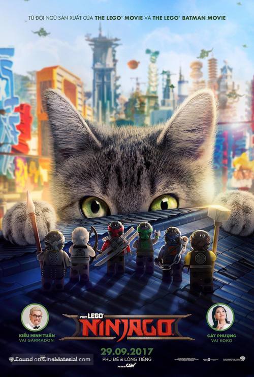 The Lego Ninjago Movie - Vietnamese Movie Poster