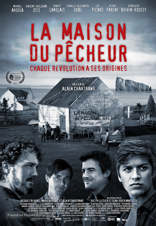 La maison du p&ecirc;cheur - Canadian Movie Poster