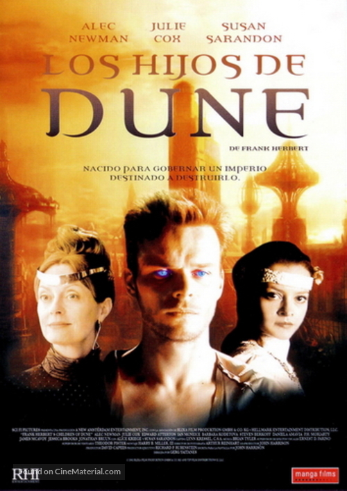 &quot;Children of Dune&quot; - Spanish DVD movie cover