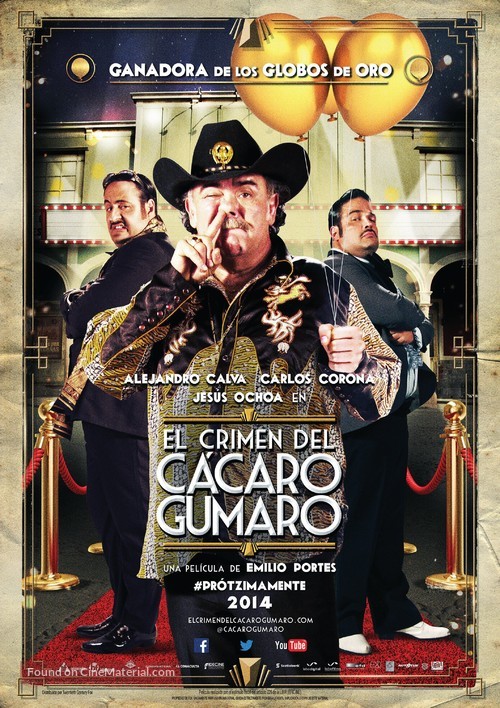 El Crimen del Cacaro Gumaro - Mexican Movie Poster