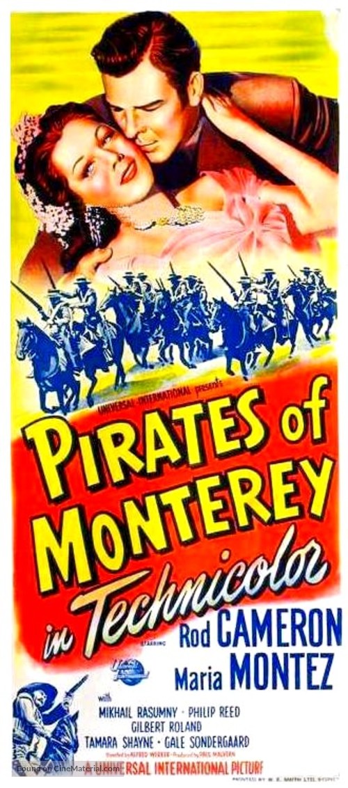 Pirates of Monterey - Australian Movie Poster