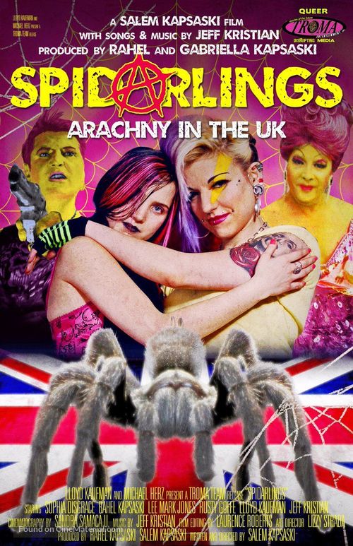 Spidarlings - British Movie Poster