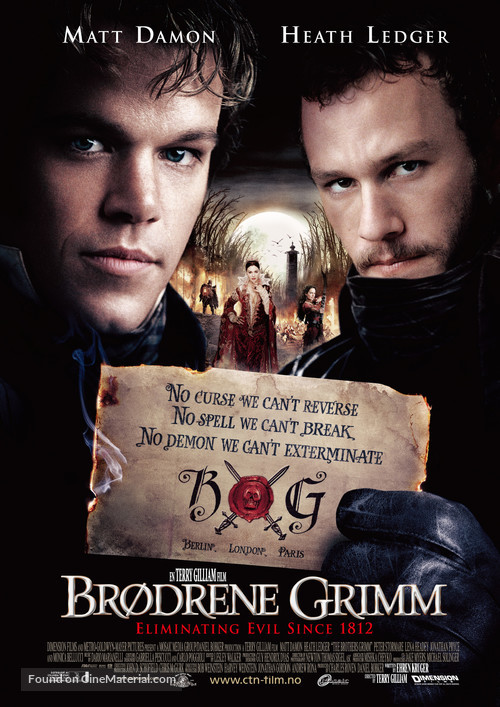 The Brothers Grimm - Norwegian Movie Poster