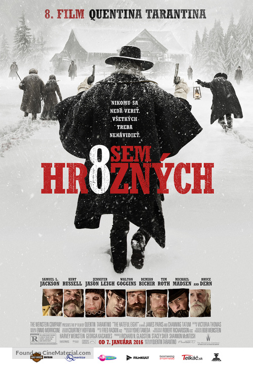 The Hateful Eight - Slovak Movie Poster
