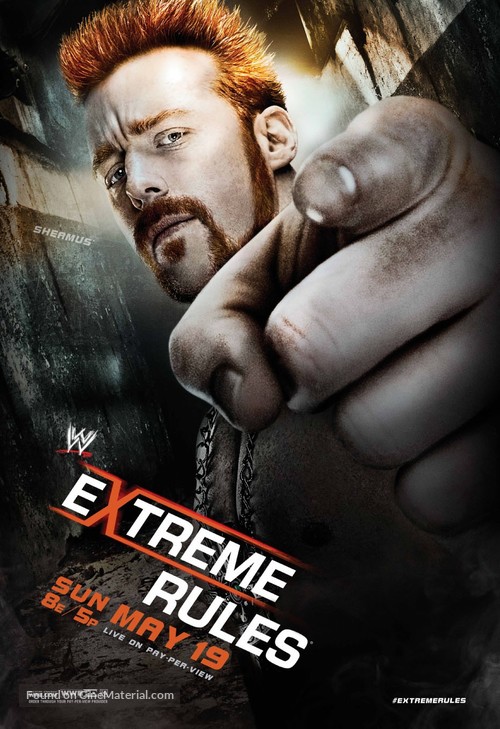 WWE Extreme Rules - Movie Poster