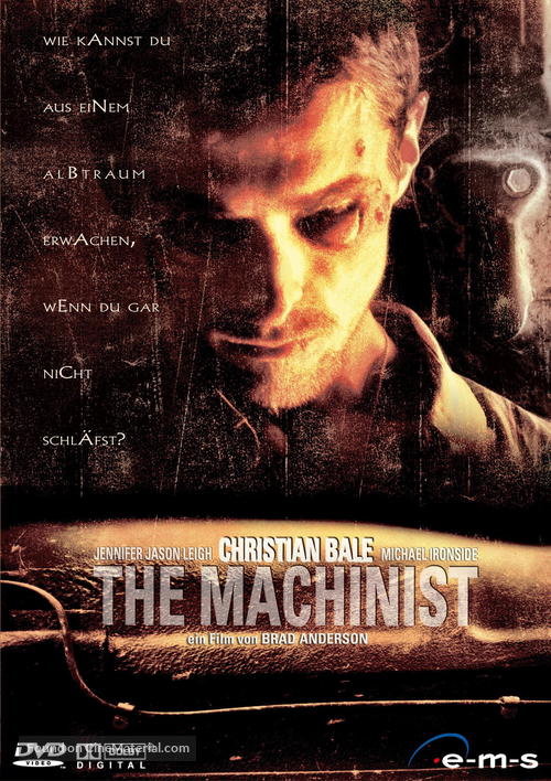 The Machinist - German Movie Cover