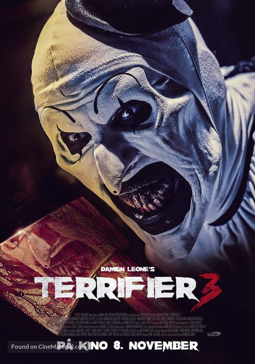 Terrifier 3 - Norwegian Movie Poster