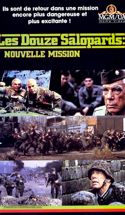 The Dirty Dozen: Next Mission - French Movie Poster