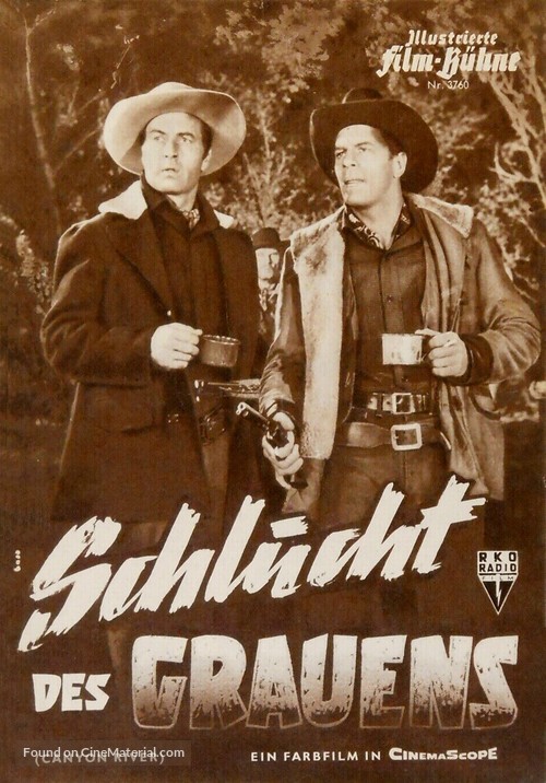 Canyon River - German poster