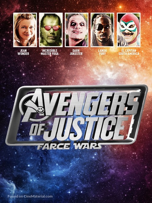 Avengers of Justice: Farce Wars - DVD movie cover