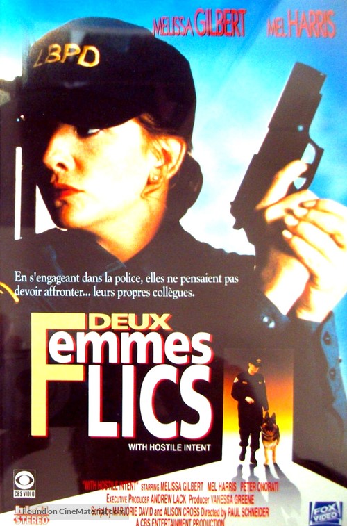 With Hostile Intent - French VHS movie cover