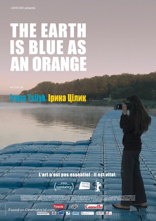 The Earth Is Blue as an Orange - French Movie Poster