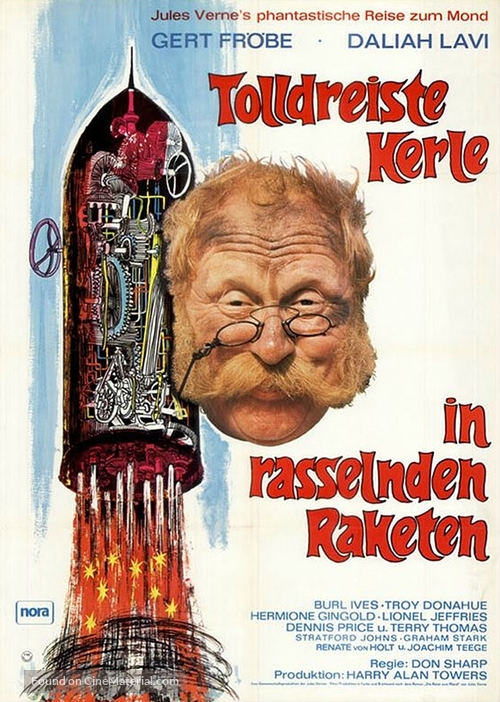 Rocket to the Moon - German Movie Poster