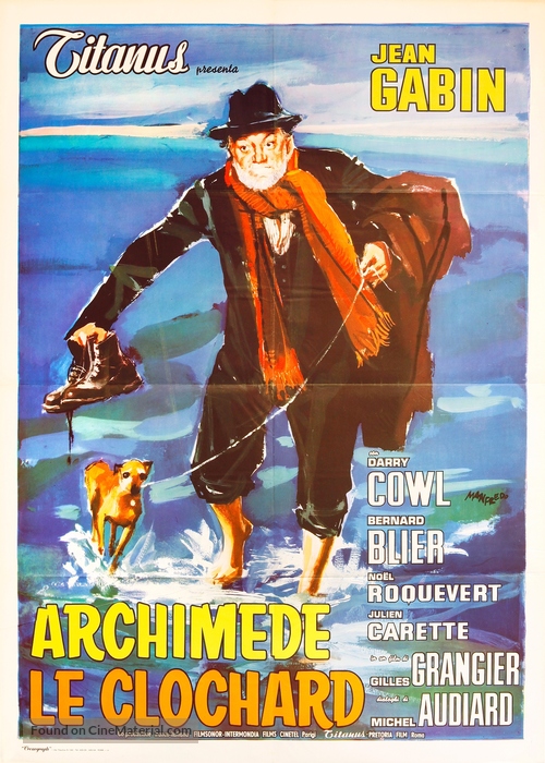 Archim&egrave;de, le clochard - Italian Movie Poster