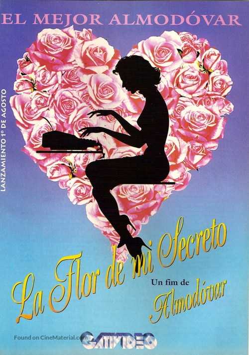 La flor de mi secreto - Argentinian DVD movie cover