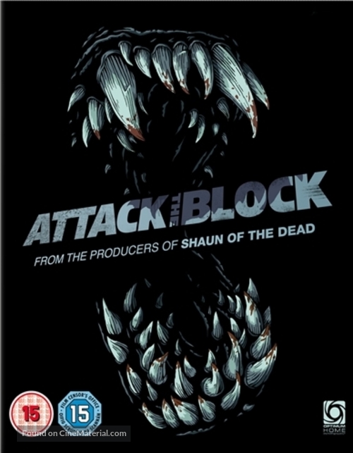 Attack the Block - British DVD movie cover