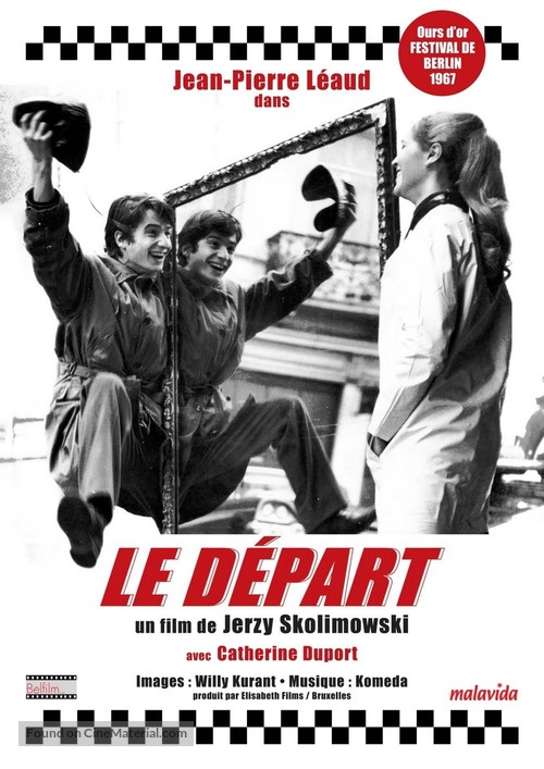 Le d&eacute;part - French Movie Poster