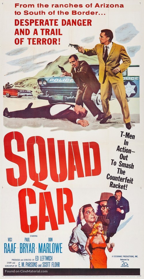 Squad Car - Movie Poster