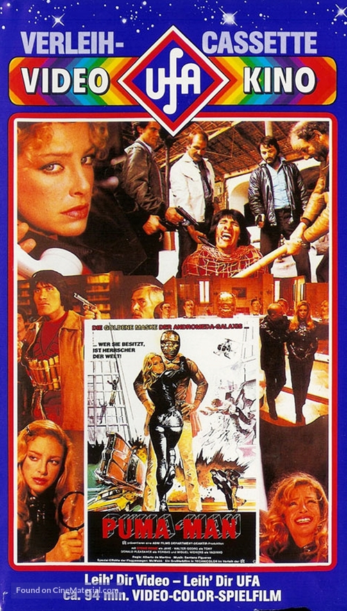 Uomo puma, L&#039; - German VHS movie cover