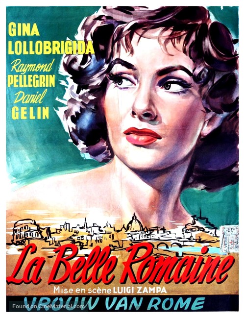 La romana - Belgian Movie Poster