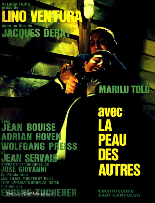 Avec la peau des autres - French Movie Poster