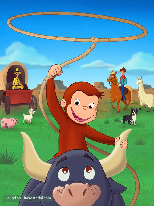 Curious George: Go West, Go Wild - Key art