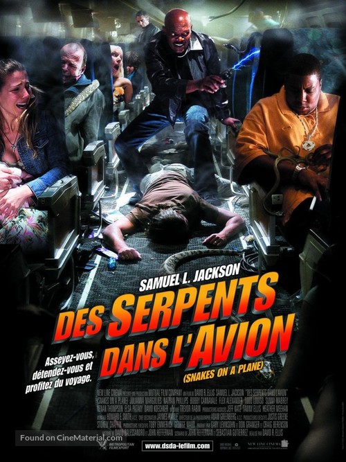 Snakes on a Plane - French Movie Poster