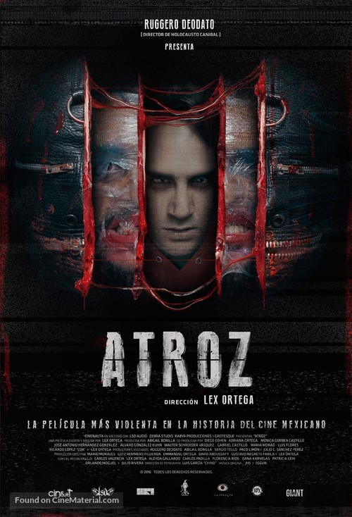 Atroz (Atrocious) - Mexican Movie Poster