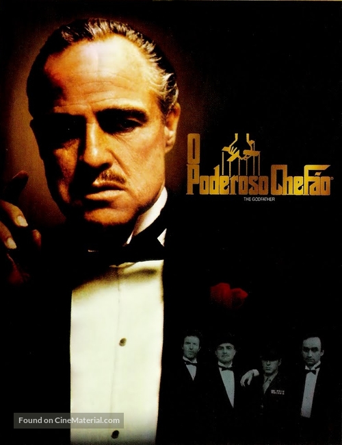 The Godfather - Brazilian DVD movie cover