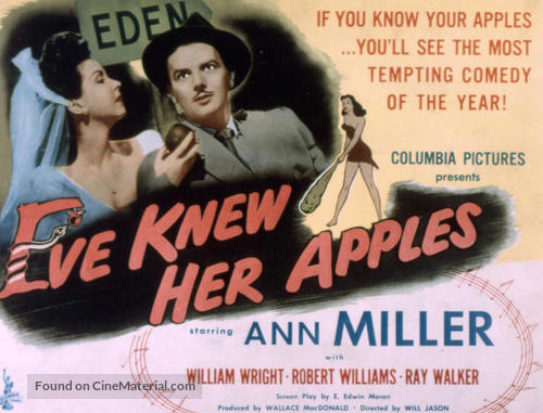 Eve Knew Her Apples - Movie Poster