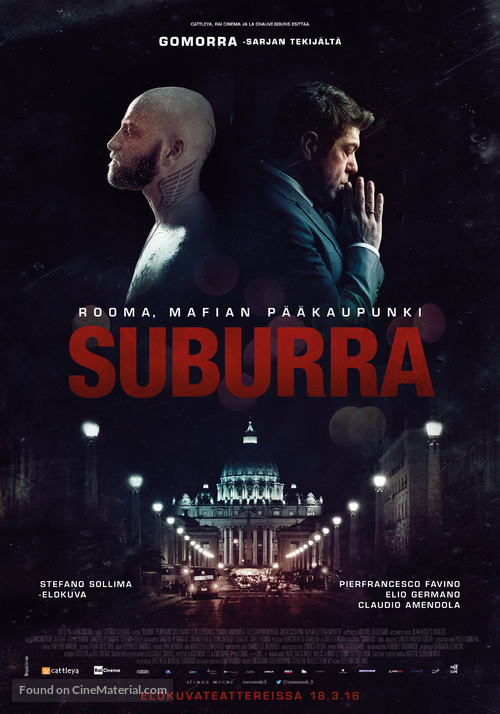 Suburra - Finnish Movie Poster